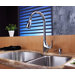 Single Handle Single Hole Kitchen Faucet with Lever Handle