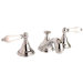 Colonial Widespread Bathroom Faucet with Double Porcelain Lever Handles