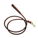 Rolled Snap Leash in Chestnut
