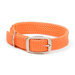 Double Braid Collar in Orange / Brushed Nickel Hardware