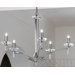 Rhapsody Five Light Chandelier in Chrome