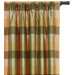 Beckford Silk Plaid Curtain Panel