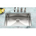 Nouvelle Undermount Gourmet Large Single Bowl Sink in Stainless Steel