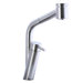 Techno Pull Out Single Handle Single Hole Kitchen Faucet