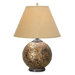 Kathy Ireland Jardin du Jour Global Garden Table Lamp in Gold Leaf / Dark Glaze