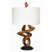 Gallery Tribal Impressions Table Lamp in African Walnut