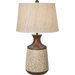 National Geographic Yoruba Table Lamp in Pueblo Brown