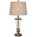 Valley Ranch Table Lamp in Clear