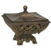 Essentials Vesuvius Treasure Box in Vintage Gold