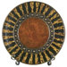 Gallery Asian Dynasty Plate with Stand in Natural Parchment