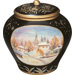 St. Petersburg Jar with Lid in Black
