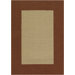 Safari Rust Border Rug