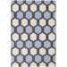 Inhabit Designer Blue/Off White Rug
