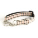 English Plaid Martingale Dog Collar