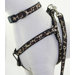 Leopard Black Dog Harness
