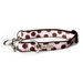 Strawberry Shake Dots Martingale Dog Collar
