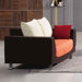 Morganite Leather Loveseat
