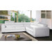 Burdie Leather Sectional