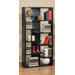 Payton Eight-Shelves Bookcase / Display Cabinet in Black