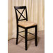 Delanie Counter Height Dining Chair in Dark Beige (Set of 2)