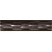 Metal Basket Weave 1" x 6" Tile Accent in Bronze