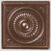 Metal Scudo Insert 2" Tile Accent in Copper
