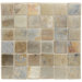 Autumn Slate 2" x 2" Mosaic Tile Accent in Indian Autumn