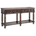 Urban Natural Birch Veneers Double Console Table