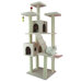 77" Classic Cat Tree in Ivory