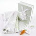 "Bunnies in the Garden" Luxurious 3 Piece Blanket Gift Set