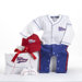"Big Dreamzzz" Baby Baseball 3 Piece Layette Set
