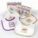 ''Animal Crackers for Messy Snackers'' 4-Piece Bib Set