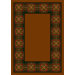 Design Center Country Clubs Dark Amber Rug
