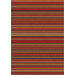 Modern Times Canyon Dark Red Rug