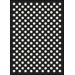 Black & White Eclipse Nightfall Rug