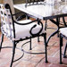 Kross Dining Arm Chair with Cushion