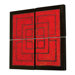 Wall Panels in Black (Set of 4)
