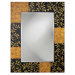 Willshire Wall Mirror in Black & Maize