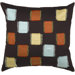 T-2008A 18" Decorative Pillow in Chocolate