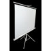 MaxWhite Tripod Series Tripod / Portable Pull Up Projector Screen - 136" Diagonal in White Case