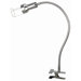 Eye  Reading Lamp with Clamp in Polished Steel
