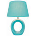 Bellona  Table Lamp in Blue Ceramic