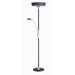 Torch Reading Combo Lamp in Black/Chrome