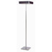 Kateb  Floor Lamp in Stainless Steel