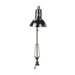 Swing Arm Lamp in Black