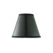 Bell Paper Shade in Black w/ Gold Liner