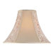 Chandelier Bell Shade in Cream and Rose