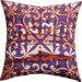 Press Cotton Print Salmon And Tile Pillow

