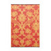 Fuchsia Flower Persimmon Rug