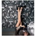 Birdcage Ebony Wallpaper